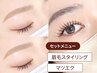 【セット】美眉スタイリング&マツエク120本まで★￥8,800 →【￥8,000】