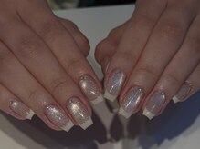 シェリーラメール 渋谷(cherielamer)/ホワイトフレンチネイル
