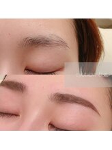 アイブロウ バー(eyeblow bar)/立体美眉ケアビフォーアフター