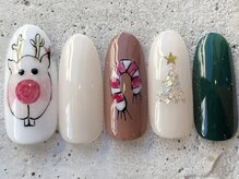 フリークネイル(FREAK Nail)/クリスマストナカイ ¥13500