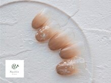 ネイリット 銀座(Nailit)/SNOW GRADATION ¥9300【¥10230】