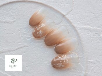 ネイリット 銀座(Nailit)/SNOW GRADATION ¥9300【¥10230】