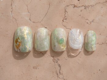 ルフトエーデ(LUFT Ode)/【Art 10】MintGreenネイル