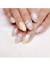 ピオニーネイル(peony nail)/キルティングネイル