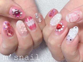 ピンクネイル♪