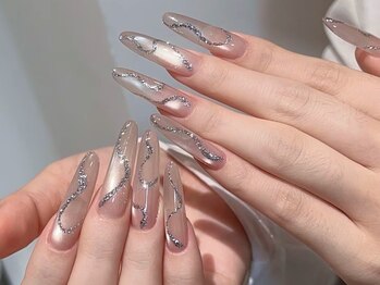 ユキネイル(Yuki nail)の写真/＼指先から“上品さ”をまとう／派手じゃないのに心ときめく。オフィスにも映える“私らしい”ネイルを♪