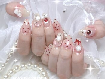 エンエンスタイル(enenstyle)の写真/《持ち込みデザイン対応◎¥7,900~》SNS画像の再現もお任せ★丁寧カウンセリングで理想のネイルに♪