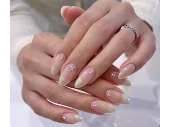 ミミネイル 野芥店(Mimi Nail)/ミラーフレンチ♪
