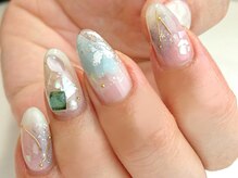 ネイルサロン ティディ(TIDY)/ニュアンス春夏ネイル