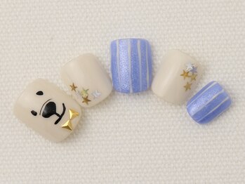 クインテット ネイル 笹塚店(Quintet nail)/パラジェル・フットネイル