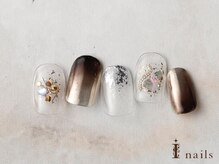 アイネイルズ 横浜EAST店(I-nails)/メタリックグラデーションネイル