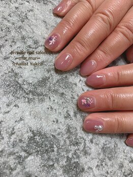 プライベート ネイルサロン マーマ(murmur)/ポイントパールネイル