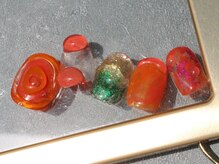 つめノさき/オレンジニュアンス