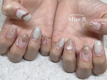 ミスアール ナカツ(Miss:R Nakatsu)/ニュアンスネイル