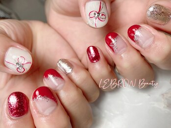 レブロン(LEBRON)/お正月ネイル