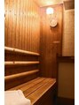西宮しおりビューティーサロン(西宮しおりbeauty salon) サウナが大好きで、特にテントサウナが一番お気に入りです。