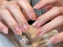 ケーツーネイル(k-two nail)/1月monthly/ニュアンス(みな)