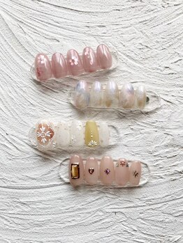 マナレアマリエ(manalea malie)の写真/定額デザインにはアートも◎クーポンもご用意しているので、毎月お得にお気に入りデザインを楽しめる！