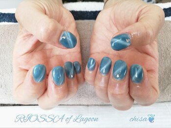 リオッサ オブ ラグーン(RIOSSA of Lagoon)/くすみカラーｘキャッツアイ