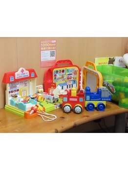 お子様同伴OKのサロン