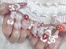 モカ 心斎橋(moca by Lee)/【Aina】ゴテゴテネイル