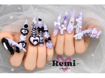 レミネイル 渋谷(REMI NAIL)の写真/渋谷人気パーツがたくさんゴテゴテ可能