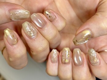 エイチオーネイル(HO.nail)の写真/【手元を自分好みに！】ニュアンスネイルが得意な実力派サロン♪あなただけのお気に入りネイルで気分もUP☆