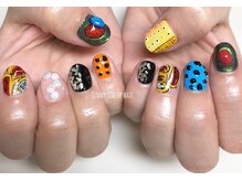 サニーサイドアップ ネイル(Sunny SideUp nail)/african art