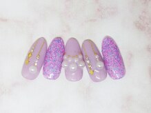 ティーエヌ 名古屋矢場町店/トレンドネイル￥5980