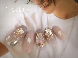 【ニュアンスネイル】