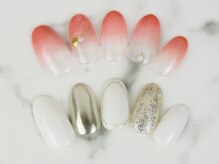 モアニ ヒロオ 渋谷店(MOANI Hiroo)/大人シンプルニュアンスネイル♪