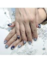 モンシャブラン(Mon Chat Blanc)/お客様ネイル♪