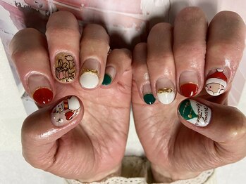 ネイル サロン ヴェレッド(Nail Salon VERED)/クリスマスアート、2023