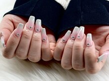 フラット(FLAT)/グラデーションネイル