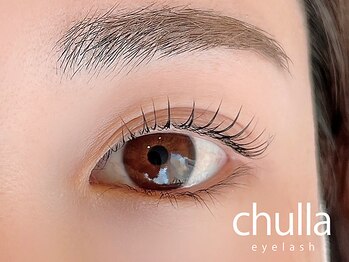 チュラアイラッシュ(chulla eyelash)の写真/モチが良いと好評♪大人気の次世代まつ毛パーマ 【選べるデザインor束感まつ毛パーマ初回¥6000】
