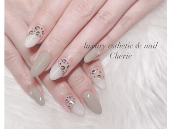 シェリエ(Cherie)/レオパード/ニュアンスミラー