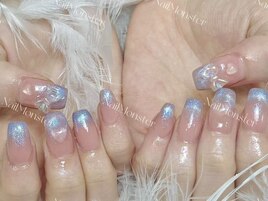 ラメグラデーション