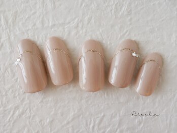 ネイルハウス リップル/【定額シンプルアートコース】