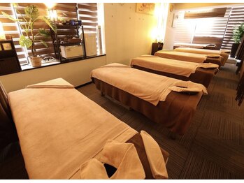 楽々リラクゼーション/広々店内♪