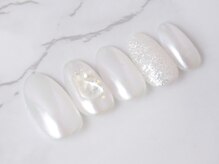 モアニヒロオ 広尾駅前店(MOANI Hiroo)/冬はホワイトパール♪パラジェル