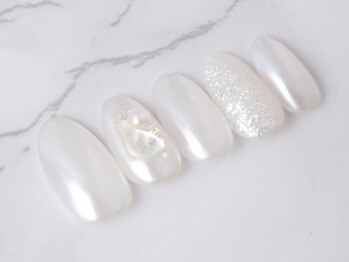 モアニヒロオ 広尾駅前店(MOANI Hiroo)/冬はホワイトパール♪パラジェル