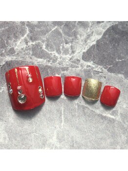 ヴァンネイル 海老名店(Van Nail)/フット定額デザイン 4990円