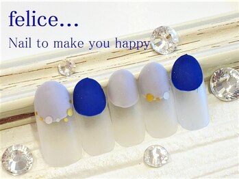 ネイルサロン フェリーチェ(felice)/【定額ネイル】¥7480
