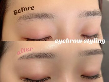 イル 鎌倉(ile)/美眉スタイリングBefore・after