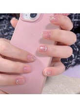 ピンクハルナネイル(pink haruna nail)/チークネイル