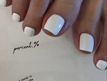 ホワイトフットネイル