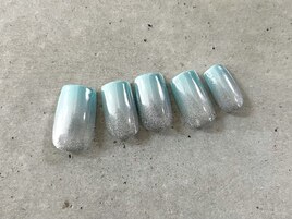 ☆マグネット×水色グラデ☆