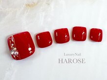 ラグジュアリーネイル ハローズ(HAROSE)/フットマンスリージェルコース