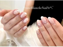 プリュネブランシュネイル(Prune Blanche Nail)/7月定額デザイン♪♪
