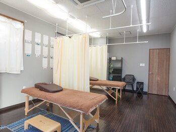 かずま整体院 一宮院/清潔感のある施術ルーム♪